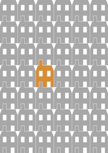 Grey Paper House_Large, 2020 (digitaal)
