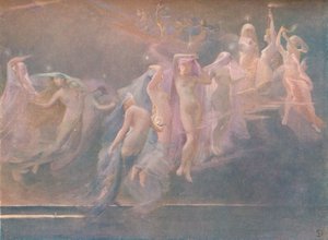 De Morgensterren Les Etoiles du Matin, 1886 door Sarah Paxton Ball Dodson