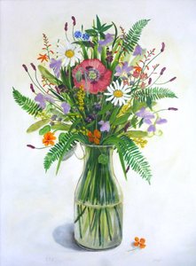 Tuinbloemen, 2023 door Sarah Thompson Engels
