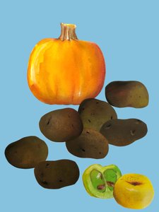 Fruit en groenten, 2020