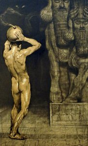 De Anarchist, 1894 door Sascha Schneider