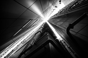 Geometrische stadsbeklimming