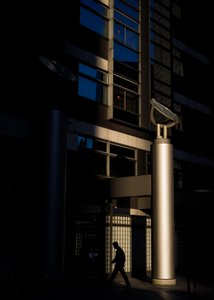 Licht en schaduw in de stad