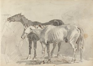 Schetsboektekening door Sawrey Gilpin