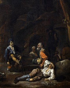 De marskramermaaltijd door Sébastien Bourdon