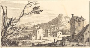 Landschap met Huizen