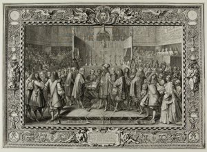 Hernieuwde alliantie tussen de Fransen en de Zwitsers in 1663