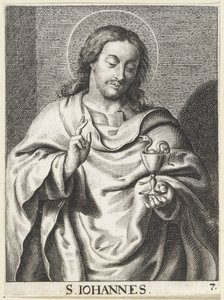 H. Johannes de Evangelist door Schelte Adamsz. Bolswert (possibly)