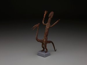 Ruiterfiguur, Dogon Volkeren, Mali door School African