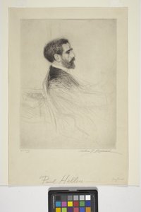 Portret Van Paul Helleu door School American