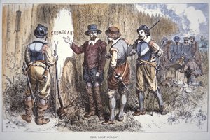 De verloren kolonie van Roanoke door School American
