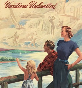 Familiedromen van de ideale vakantie door School Canadian