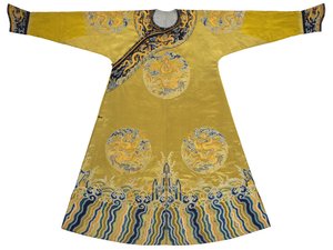 Geborduurde Qiu Xiangse 