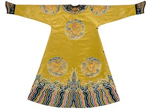 Geborduurde Qiu Xiangse 