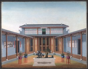 Honam Tempel - Binnenplaats met Woonkwartieren