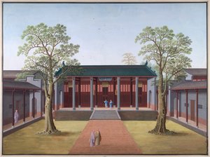 Honam Tempel - Hal van het Mysterie van Nirvana door School Chinese