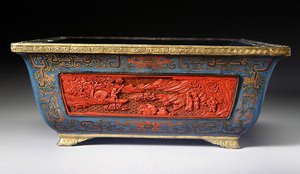 Jardiniere, Qianlong periode (1736-95) door School Chinese