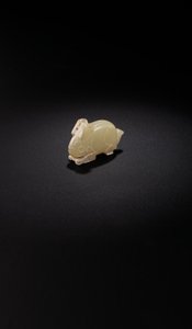 Konijnvormige hanger, late Shang-vroege Westelijke Zhou-dynastie door School Chinese