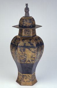 Vaas en deksel, Ming-dynastie