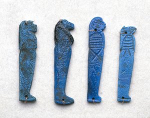 Amulet van een zoon van Horus, Grieks-Romeinse periode, 332 v.Chr.-395 n.Chr.