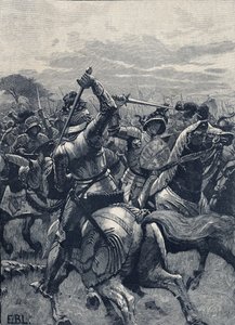 Slag bij Bosworth Field, 22 augustus 1485, Rozenoorlogen door School English
