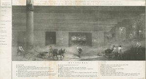 Bilston - een sectie van Bradley Mijn (lithografie)