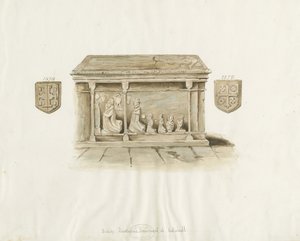 Eccleshall Church - Graf van Bisschop Bentham door School English