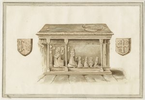 Eccleshall Kerk - Graf van Bisschop Bentham door School English