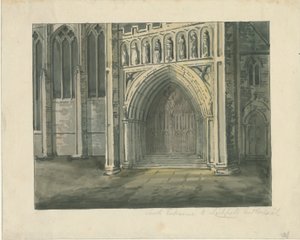 Lichfield Kathedraal - Zuid Transept door School English