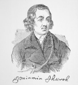 Portret van Benjamin Church door School English