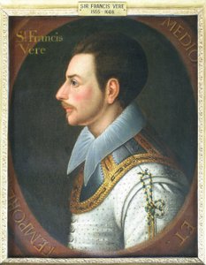 Portret van Sir Francis Vere door School English