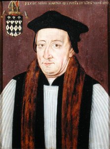 Portret van William van Waynflete, Bisschop Wayneflete