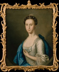 Portret van een Dame door School English