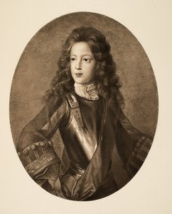 Prins James Francis Edward Stuart, pub. 1902 (collotype) door School English
