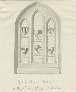 Sandon Kerk - Oostraam van het Koor door School English