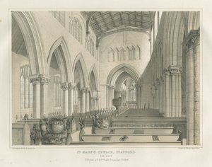 Stafford - Interieur van St. Mary
