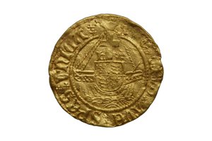 Tudor munt uit de Asthall Hoard door School English