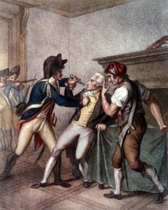 Arrestatie van Maximilien de Robespierre op 27 juli