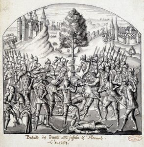 Slag bij de Trento tussen Josselin en Ploermal, in het jaar 1351