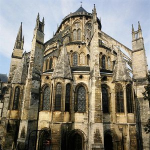 Kathedraal Saint-Nazaire door School French
