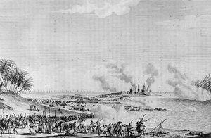 Verovering van Egypte (Expeditie van Egypte (1798-1801) geleid door Napoleon Bonaparte door School French