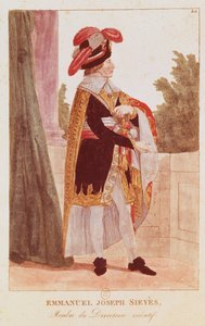 Emmanuel Joseph Sieyes (1748-1836) 18e-19e eeuw