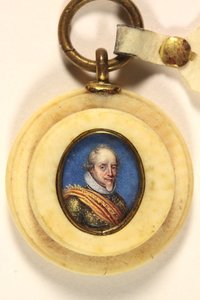 Maurits, Prins van Oranje (aquarel op perkament)