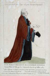 De heer Le Bailly, voorzitter van de Nationale Vergadering door School French