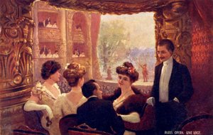 Opera van Parijs (afdrukken)