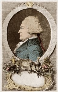 Portret van Anthelme Brillat Savarin (Brillat-Savarin) Magistraat, Afgevaardigde van de Derde Stand, Franse gastronoom en schrijver door School French