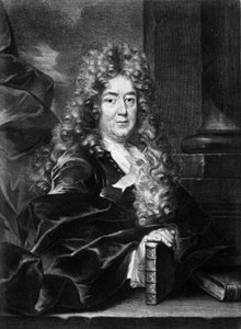Portret van Charles Perrault door School French