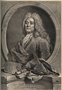 Portret van Nicolas de Largillierre (1656-1746) Franse schilder