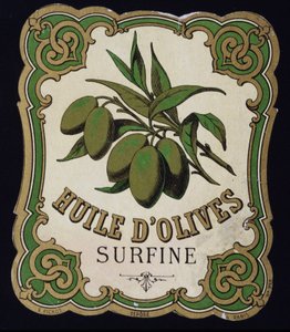 Surfine Olijfolie Etiket