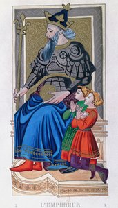 De Keizer, Charles VI tarot, Frankrijk door School French